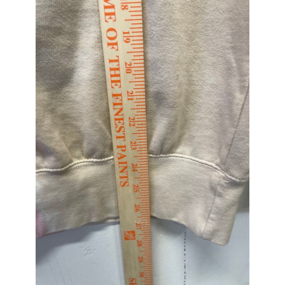 Ariana Grande Sweatshirt Womens SMALL Sweetener World Tour Two-Tone Tie Dye - Picture 7 of 8